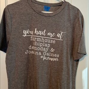 "Shiplap" Gray T-shirt